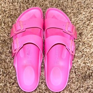 Pink Birkenstocks!💗🌸